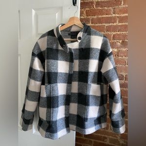 Banana Republic Plaid Pocket Jacket